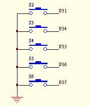 圖9 按鍵系統(tǒng)電路圖