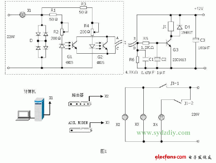 光電檢測電路實現(xiàn)遠程喚醒和關(guān)閉