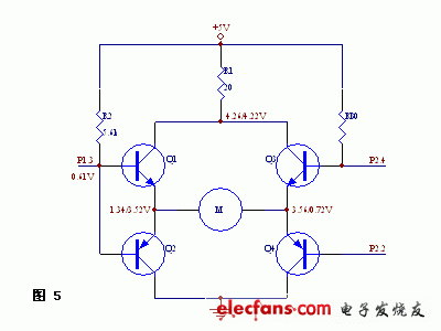 幾種微型電機驅動電路實驗和分析