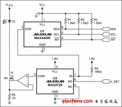 圖3. 利用電流調(diào)節(jié)電路提高LED功率