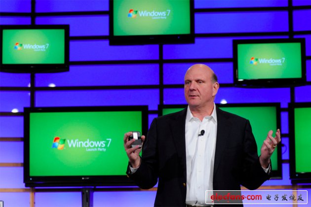 Microsoft Windows 7 launch Steve Ballmer