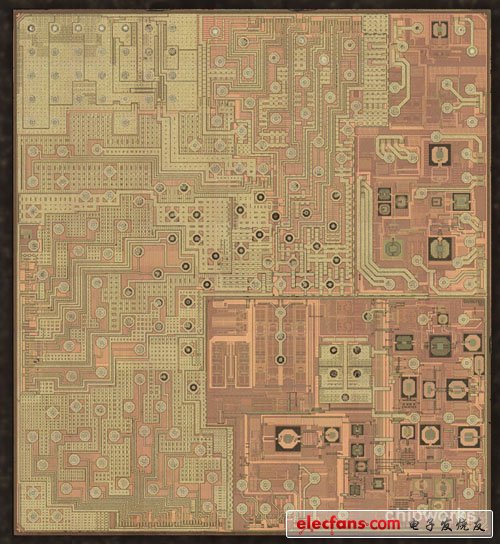 博通 BCM4334芯片拉模照片