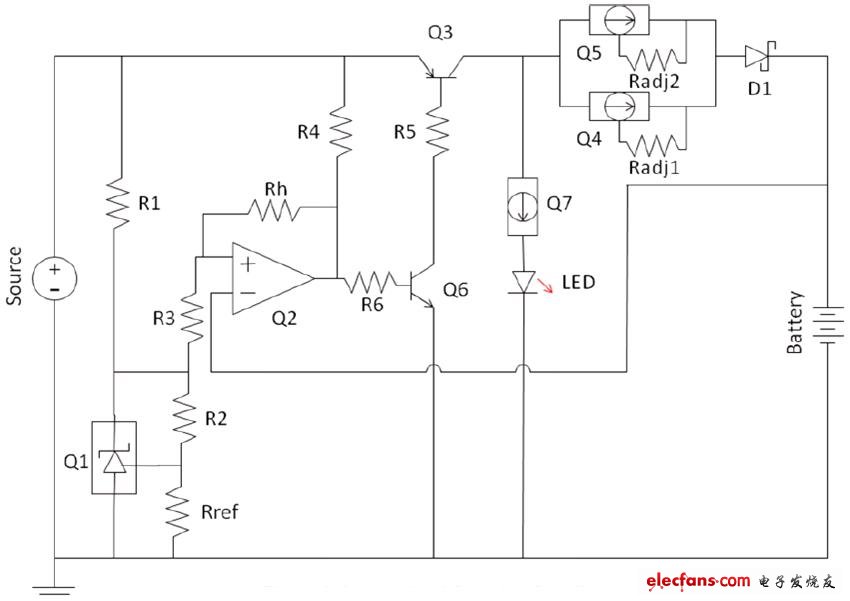 圖4:充電電路原理圖