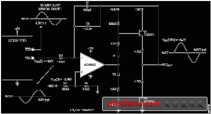 Figure 1. High Current Buffer for the AD2S1210 RDC Reference Signal Output 