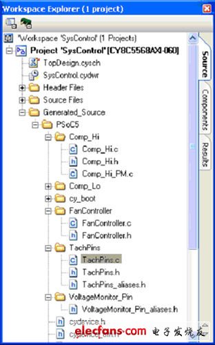 圖2:PSoC Creator的“IDE 導(dǎo)出”GUI.本對話框用來創(chuàng)建和更新用于應(yīng)用開發(fā)的Keil μVision項(xiàng)目