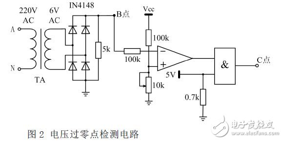 電壓過零點檢測電路