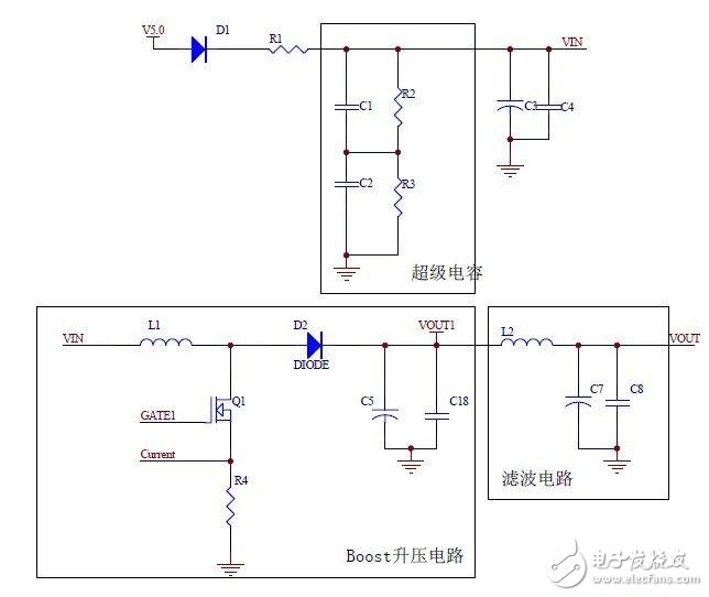 主功率電路原理圖