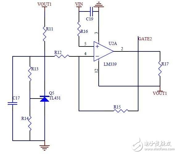 關(guān)斷電路的原理圖