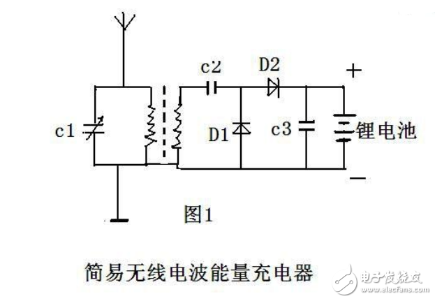 電磁波無(wú)線充電電路設(shè)計(jì)圖