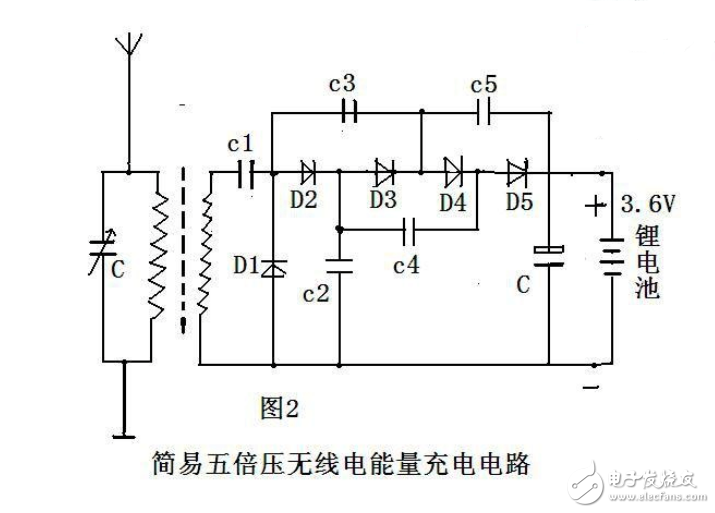 電磁波無(wú)線充電電路設(shè)計(jì)圖