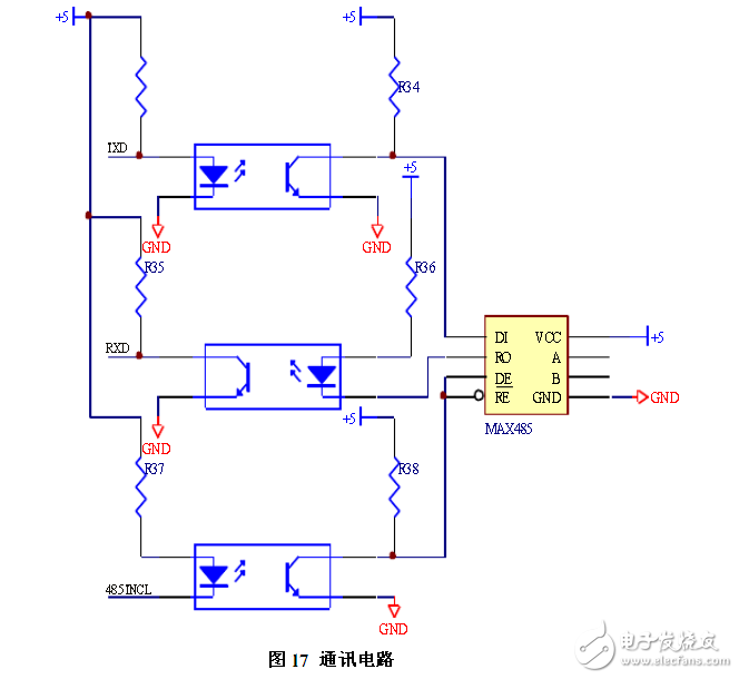 智能電表中的RS485的通訊模塊電路設(shè)計(jì)