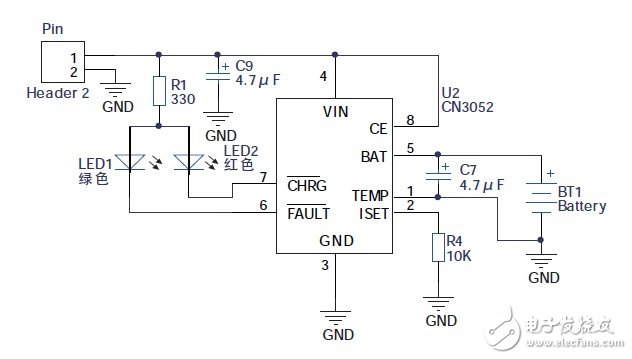 電路圖天天讀（23）：便攜式設(shè)備充電電源電路設(shè)計