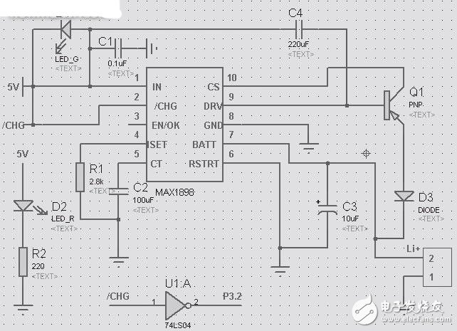 電路圖天天讀（25）：基于單片機(jī)的鋰電池快速充電電路