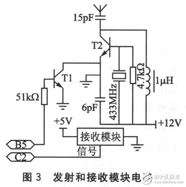 基于單片機的多機無線近距離通信系統(tǒng)電路設計