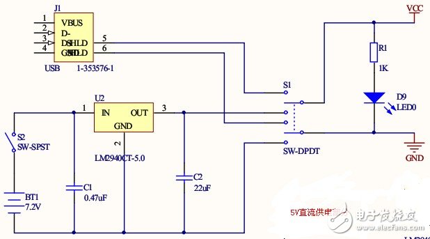 循線機(jī)器人小車系統(tǒng)電路模塊設(shè)計(jì)