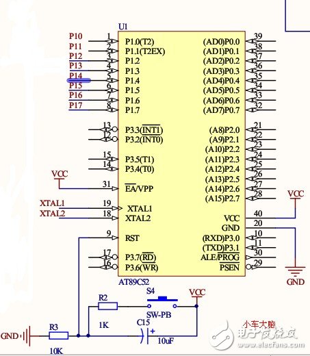 循線機(jī)器人小車系統(tǒng)電路模塊設(shè)計(jì)