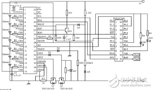 基于ISL9208的大容量鋰電池組系統(tǒng)電路設(shè)計