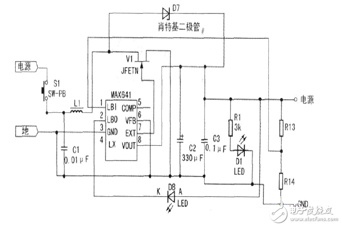 激光檢測指示裝置系統(tǒng)電路設(shè)計