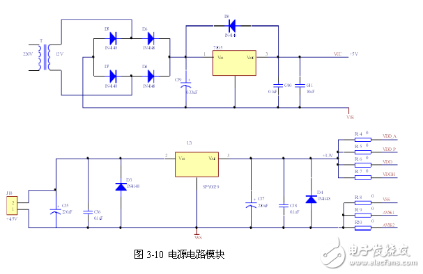 語音控制家用電器系統(tǒng)電路設(shè)計 —電路圖天天讀（67）