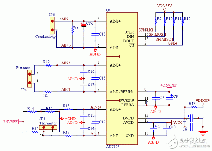 雙向通信測(cè)試測(cè)量電路模塊設(shè)計(jì) —電路圖天天讀（68）