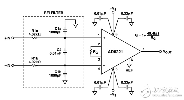 盤點放大器中射頻干擾整流誤差電路 —電路圖天天讀（69）