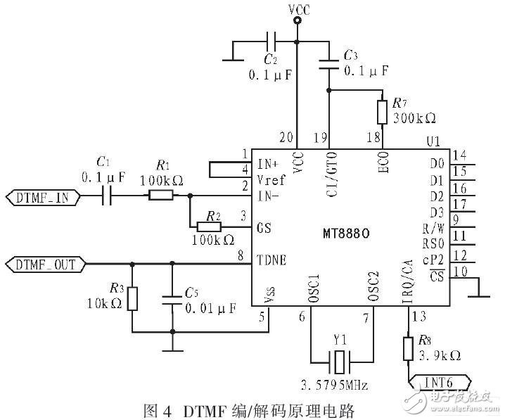 采用DTMF語(yǔ)音身份識(shí)別播放系統(tǒng)電路設(shè)計(jì)