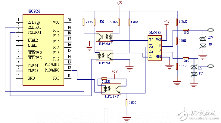 室內(nèi)智能照明控制系統(tǒng)電路設(shè)計(jì) —電路圖天天讀（72）