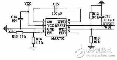 智能照明系統(tǒng)室內(nèi)環(huán)境光采集電路圖