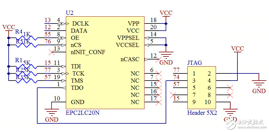 FPGA芯片最小系統(tǒng)電路設(shè)計(jì)攻略 —電路圖天天讀（103）