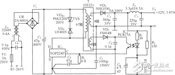 電源電子電路設(shè)計圖TOP11經(jīng)典分析