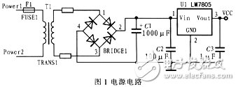 采用CPLD電器定時開關控制系統(tǒng)電路