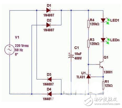 LED電源次級恒流經(jīng)典電路TOP6 —電路圖天天讀（127）