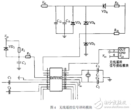 無線遙控信號處理電路設(shè)計(jì)詳解