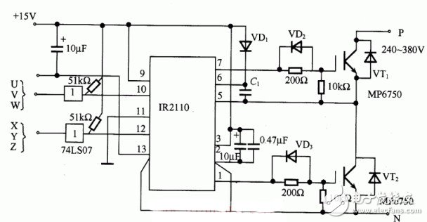 IGBT應(yīng)用電子電路設(shè)計圖集錦 —電路圖天天讀（189）