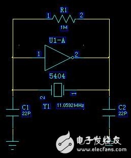 MCU晶體旁邊電容的作用及振蕩電路的分析