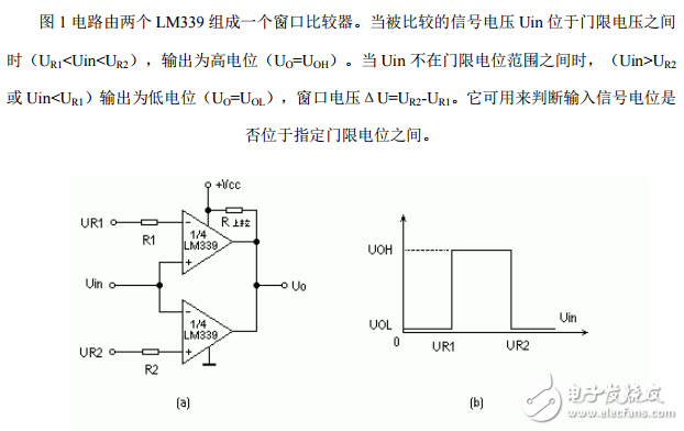 lm393雙限比較器電路