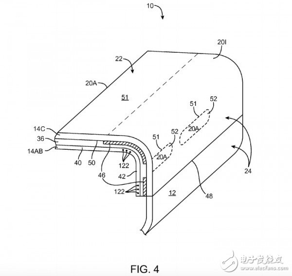 蘋果曲面屏專利曝光，擁有強(qiáng)大的虛擬按鍵功能