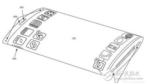 蘋果曲面屏專利曝光 擁有功能強(qiáng)大的虛擬按鍵