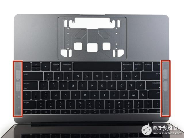 蘋(píng)果新Macbook Pro13寸拆解：集成度創(chuàng)新高度 搭配史上最好音質(zhì)