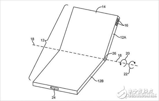 鉸鏈獨(dú)特！蘋(píng)果再獲可折疊屏幕專(zhuān)利（圖片來(lái)自于AppleInsider）