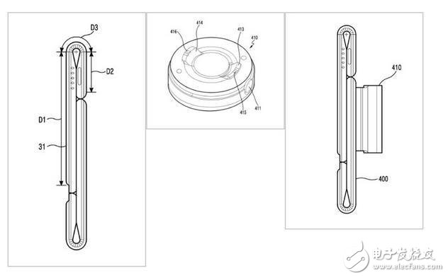 三星新專利上的新專利：可折疊手機(jī)背部的變焦鏡頭