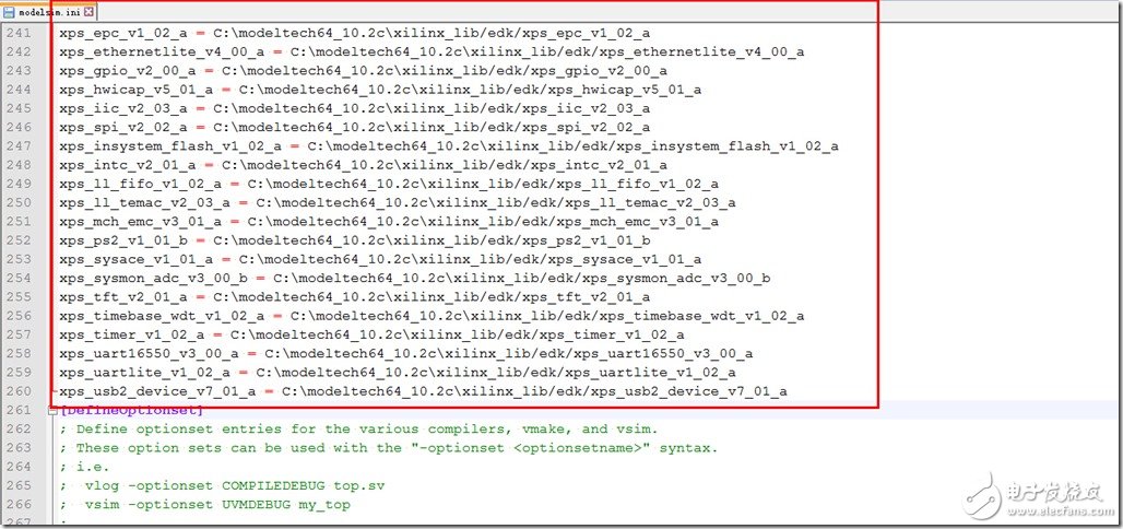 Modelsim編譯Xilinx器件庫(kù)的另一種方法