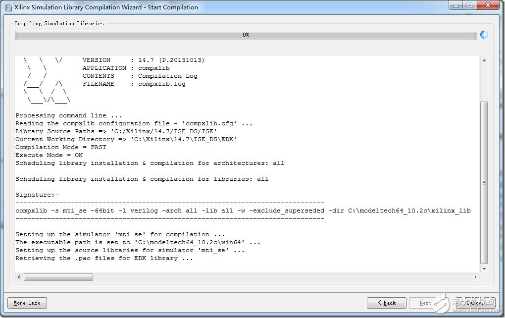 Modelsim編譯Xilinx器件庫(kù)的另一種方法