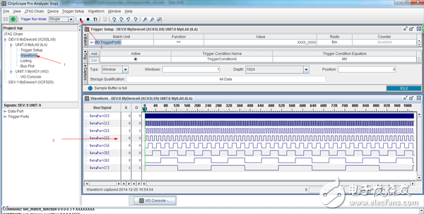 Xilinx FPGA ChipScope的ICON/ILA/VIO核使用