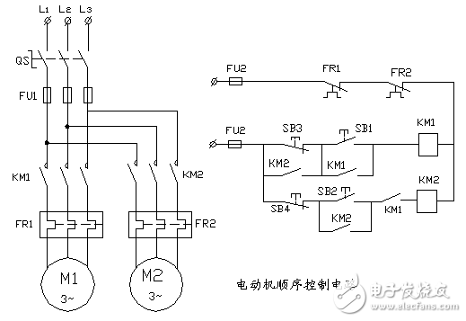 電動機(jī)順序控制電路