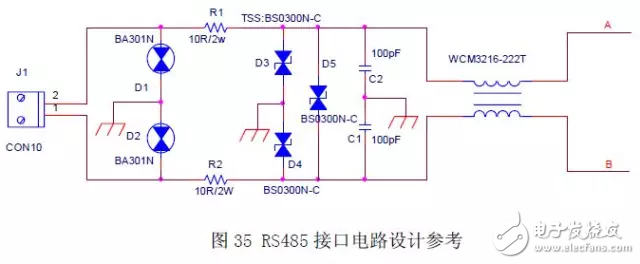  RS485接口的電磁兼容設(shè)計(jì)