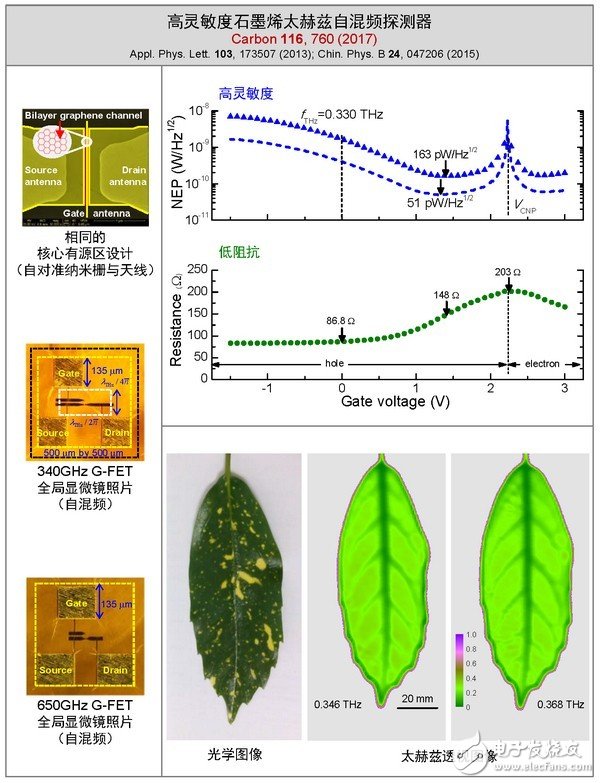 超高靈敏度石墨烯太赫茲探測(cè)器研究獲突破