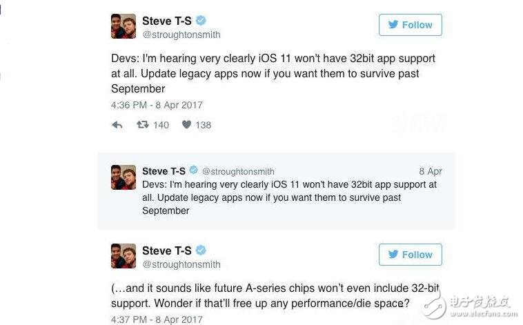 ios11將徹底封殺32位應用！你的iphone需要更新了嗎？