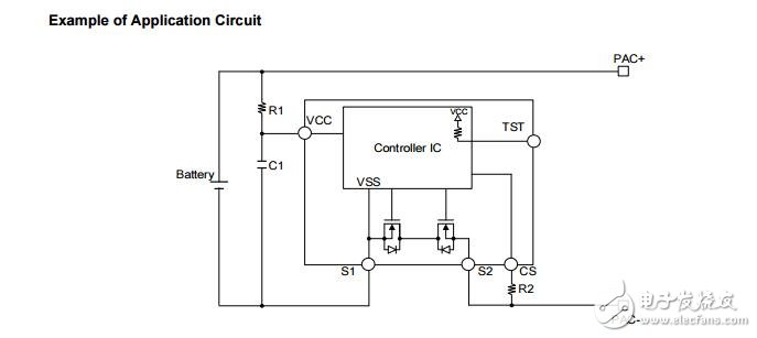 電池保護(hù)集成電路、集成功率MOSFET，1-Cell鋰離子