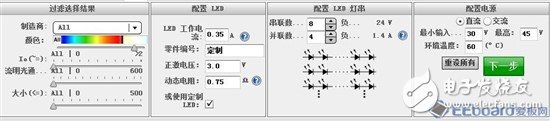 【應用方案】仿真對比設計一款LED驅動電源8顆LED燈珠電路